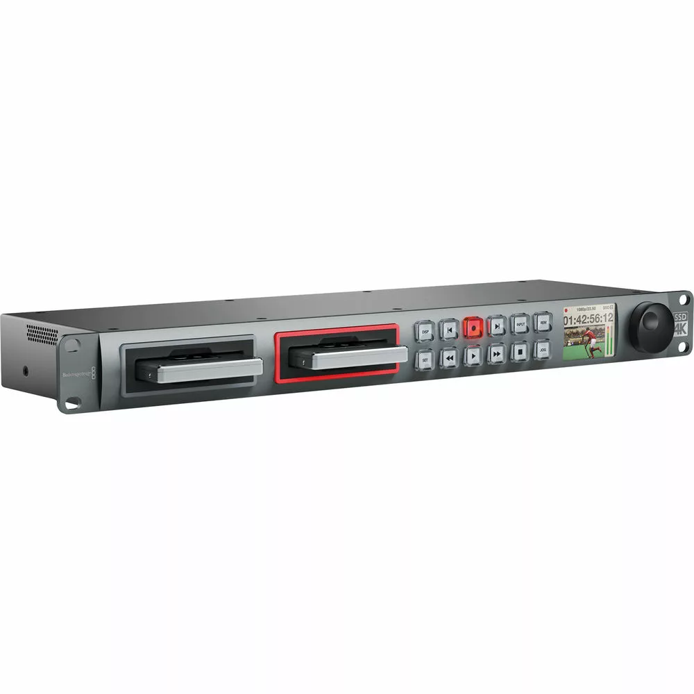 Blackmagic HyperDeck Studio Pro 2 registratore SSD ProRes 4K
