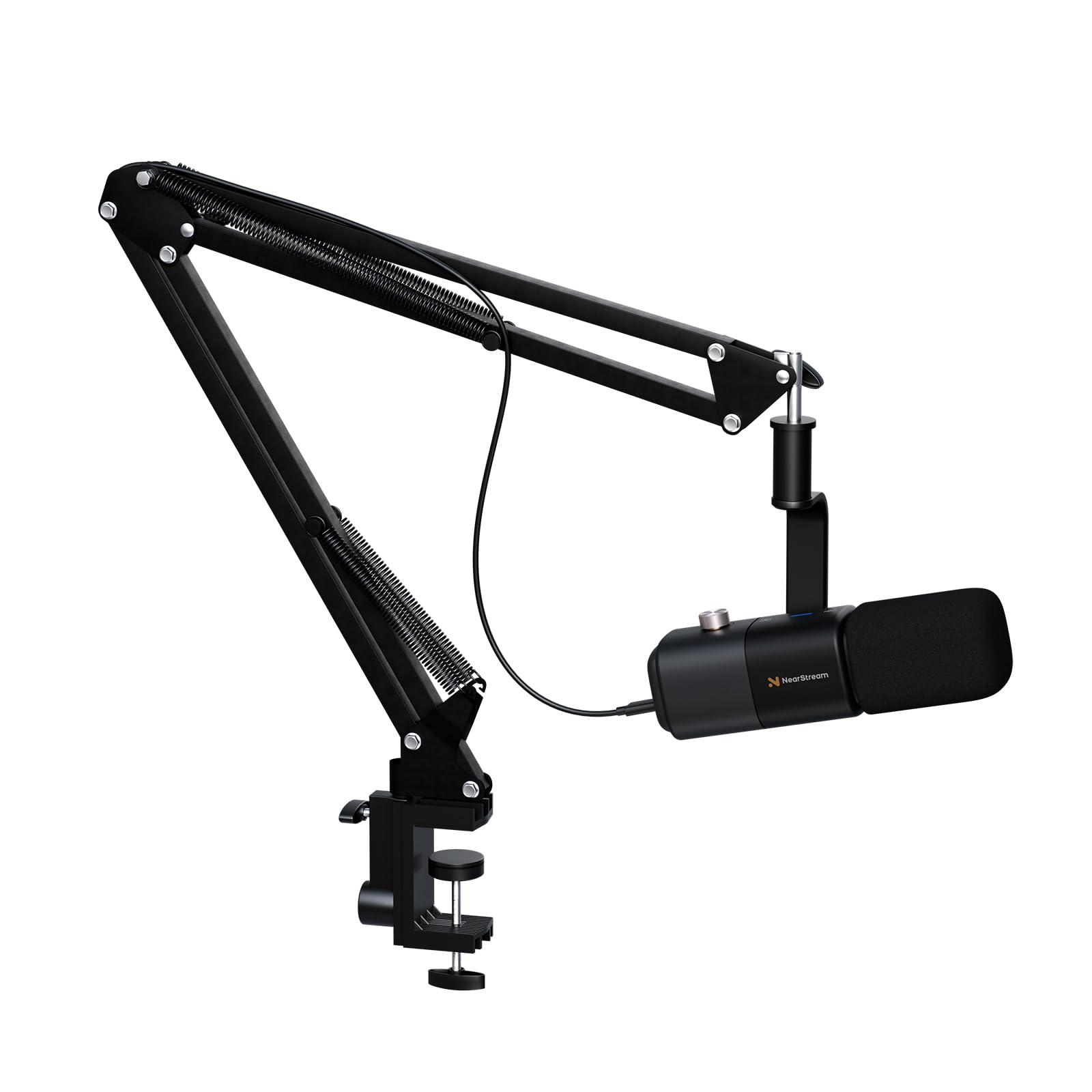 NearStream Microphone AM10X Plus microfono dinamico USB/XLR con braccio