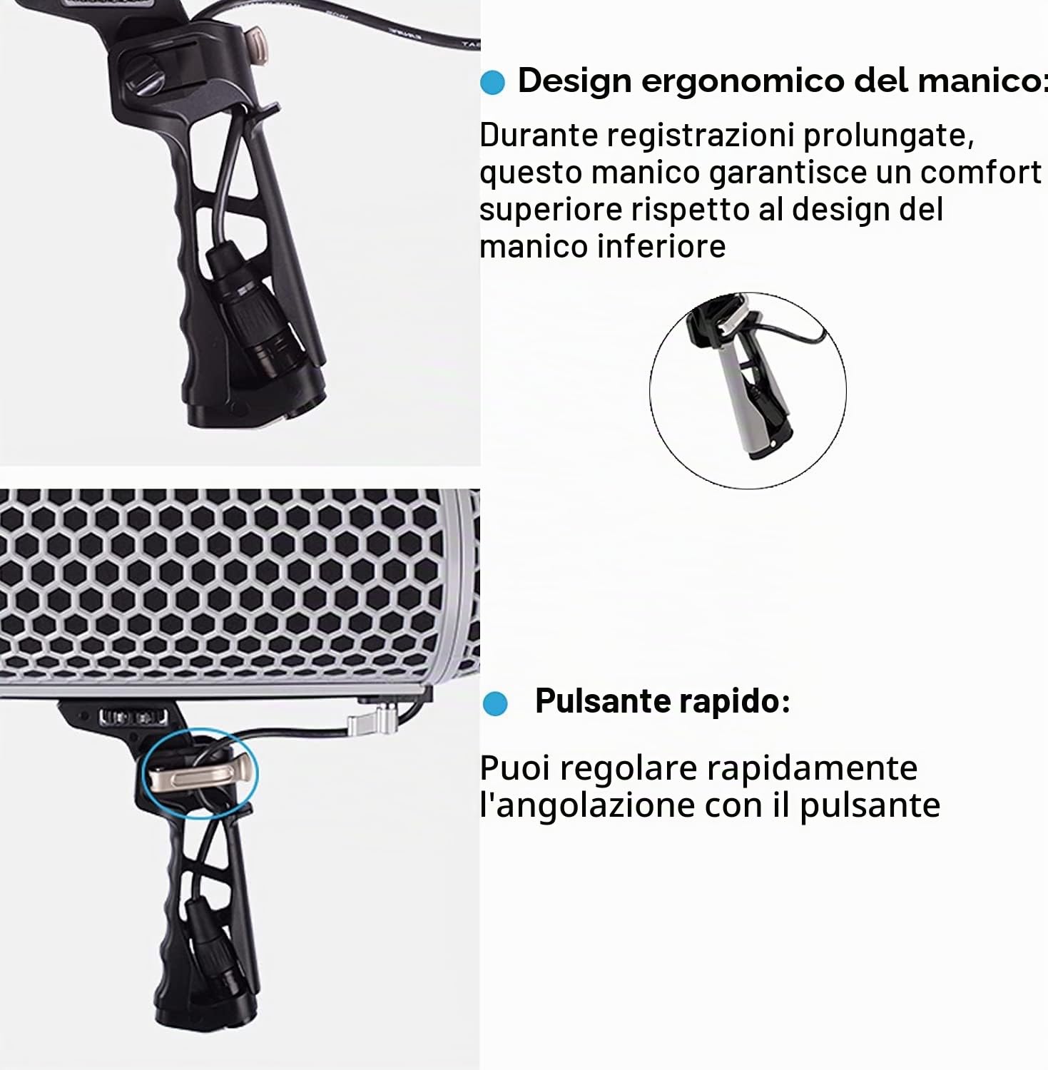 DigitalFoto Micolive Blimp Microfono Deadcat Rycote 325mm