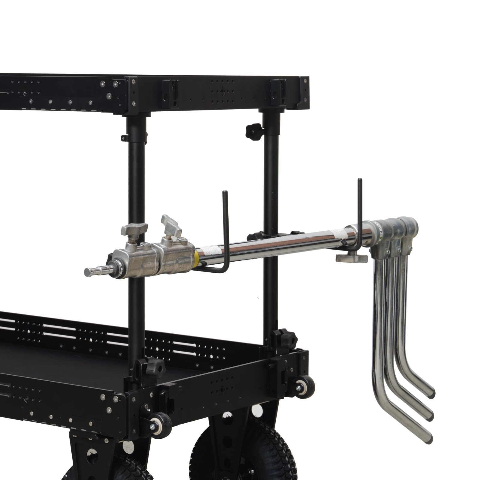 DigitalFoto CART 2 Ganci a L Inox con Super Morsetto