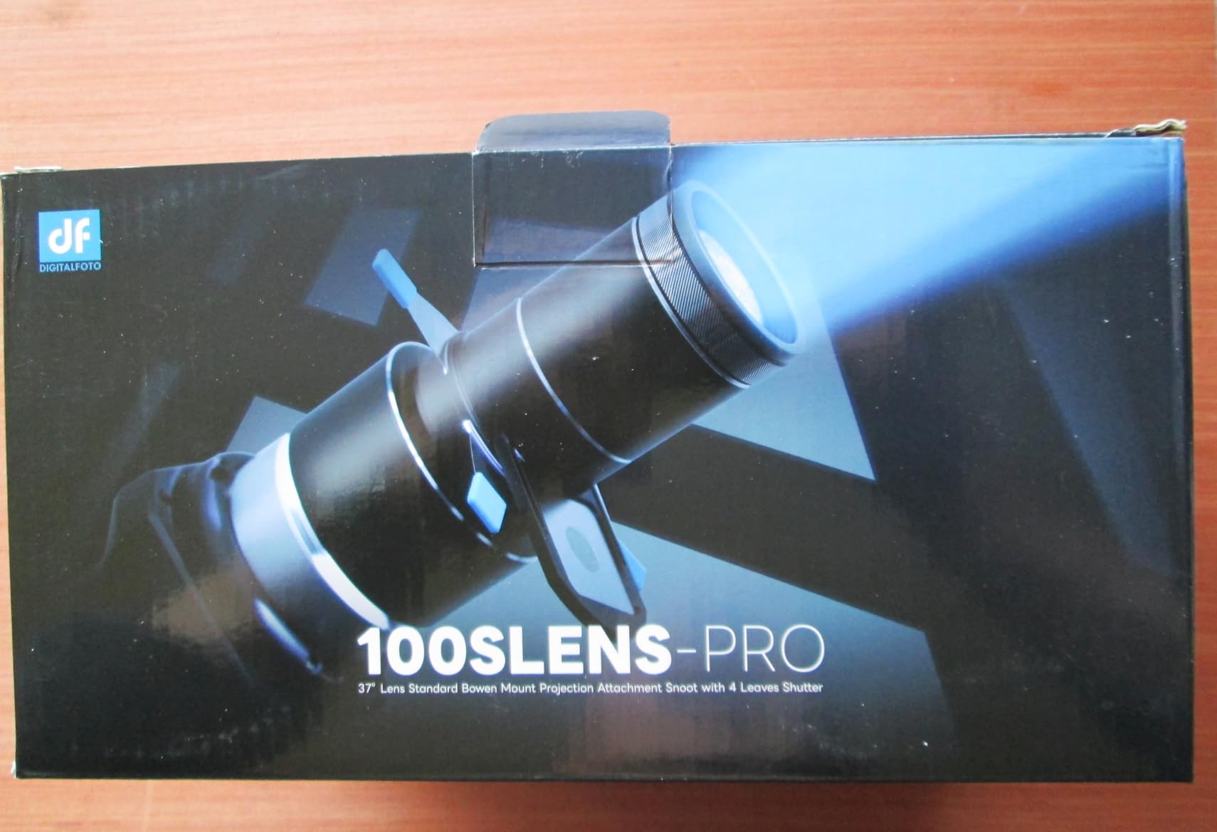 DigitalFoto Light Snoot Bowens proiettore con 39 gobo e 4 filtri