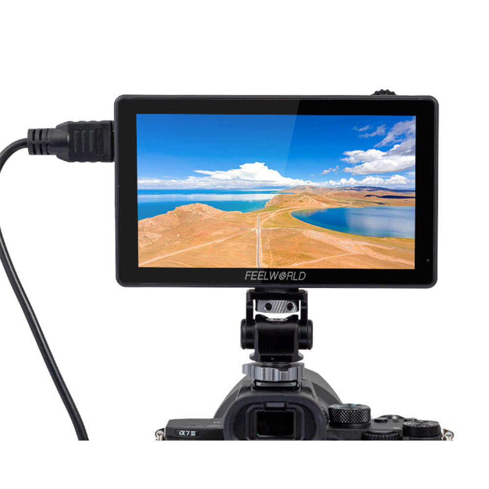 Feelworld LUT5 Monitor Camera 5.5" 3000nit Touch F970 Kit