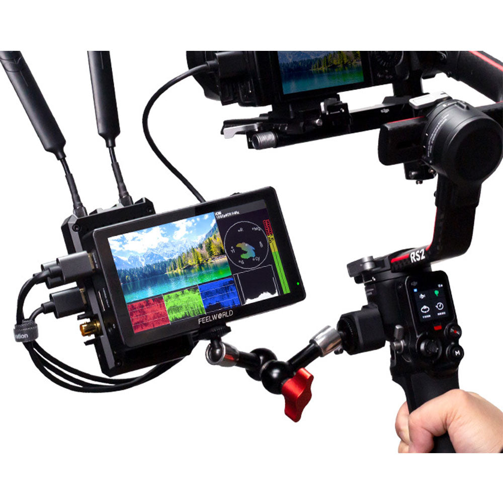 Feelworld LUT5 Monitor Camera 5.5" 3000nit Touch F970 Kit