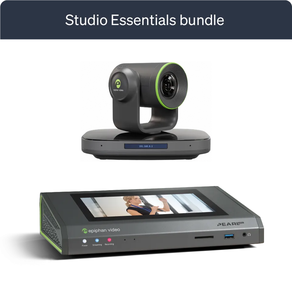 Epiphan Studio Essentials Bundle kit streaming registrazione