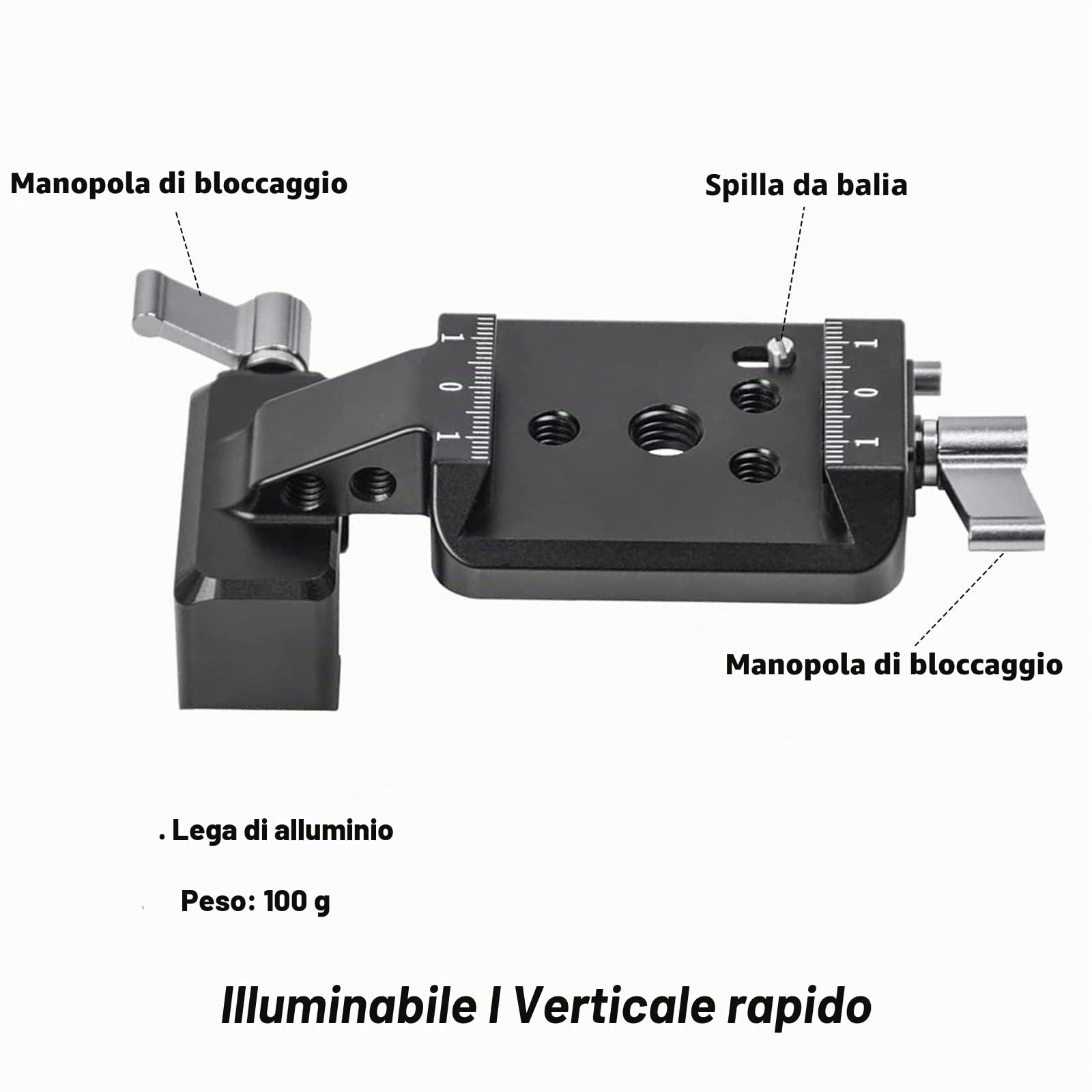 DigitalFoto RS3 Supporto Verticale Camera per DJI RS2 RS3 Pro