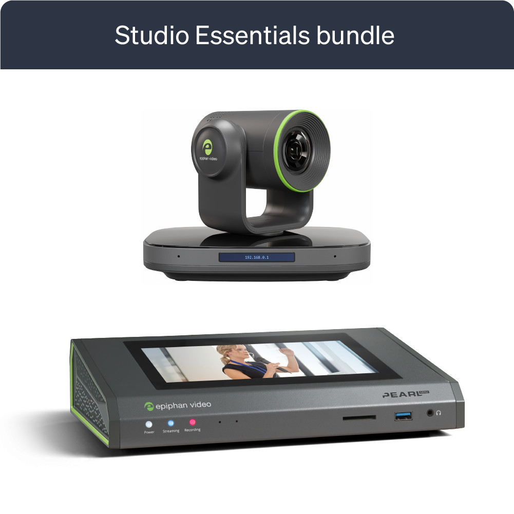 Epiphan Studio Essentials Bundle kit streaming registrazione