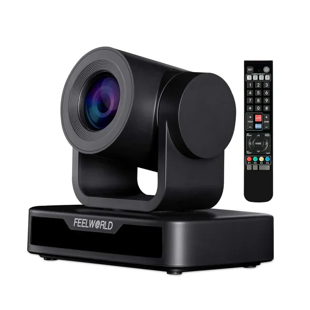 Feelworld USB10X telecamera PTZ streaming Full HD 1080p zoom 10X