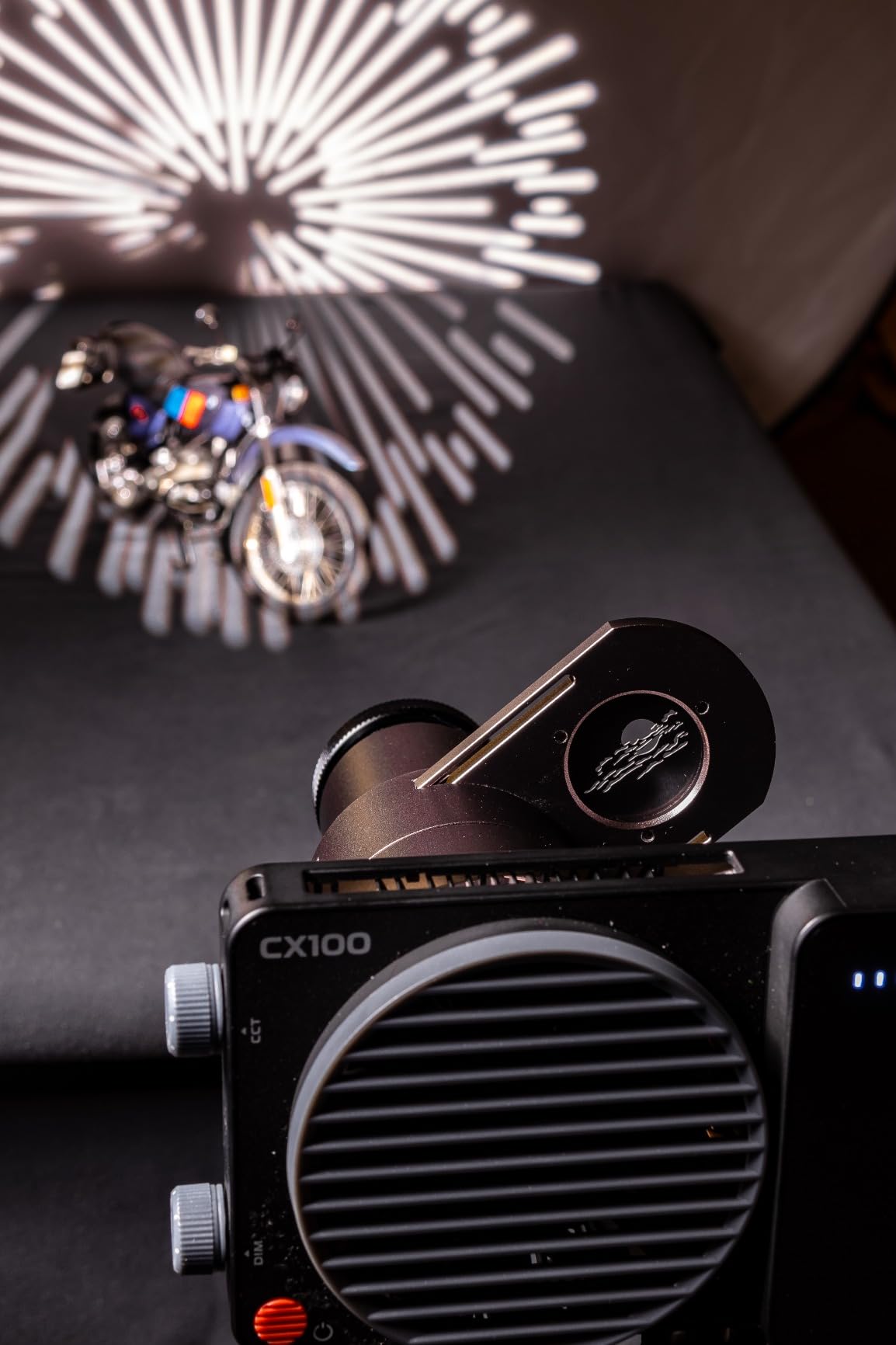 DigitalFoto Light Mini Snoot proiettore gobo per Zhiyun SmallRig