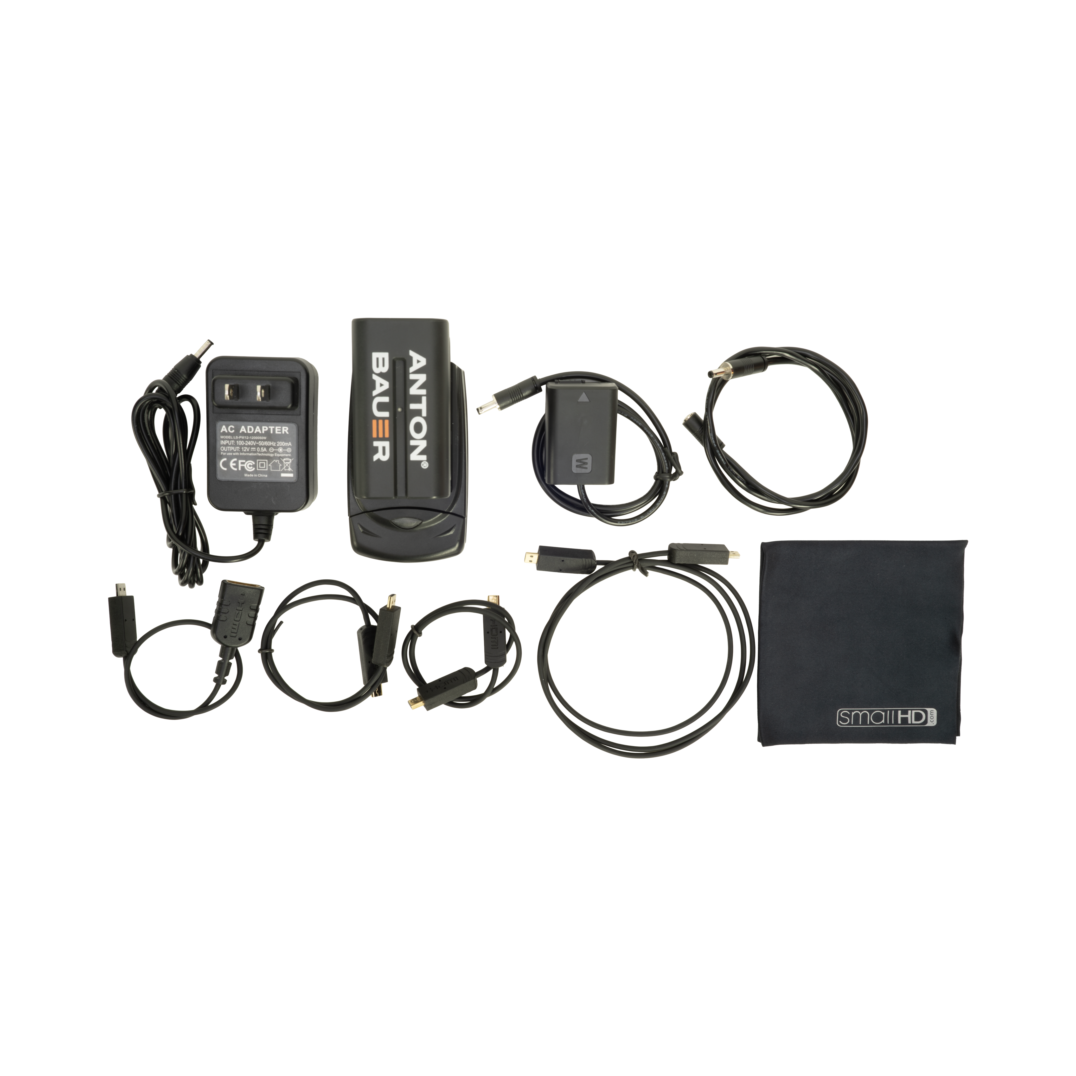 SmallHD FOCUS Sony NPFW50 Pack kit cavi alimentazione