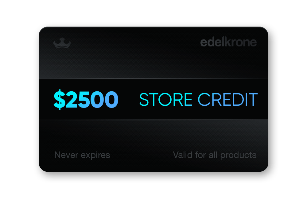 Edelkrone Add-ons Store Credit buono regalo $100 per produzione video