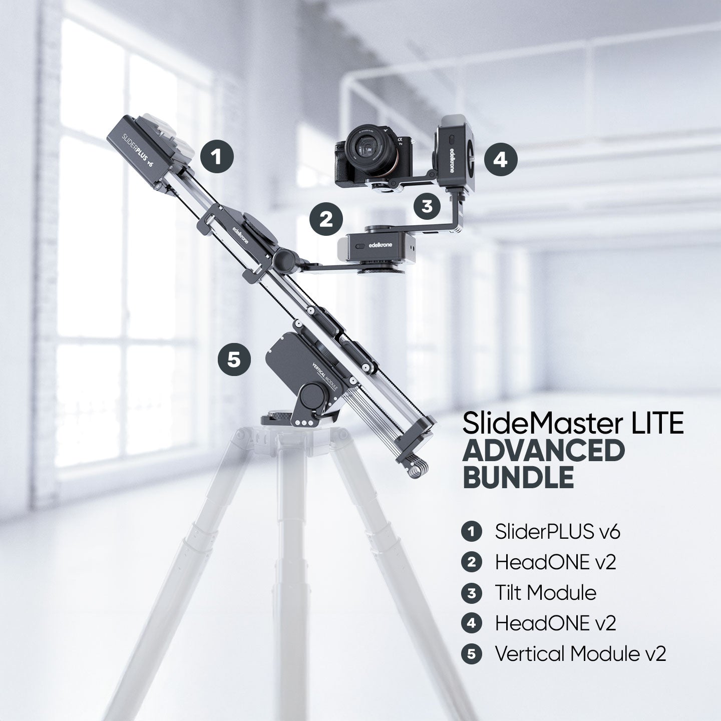 Edelkrone Bundles SlideMaster LITE Bundle slider Essentials