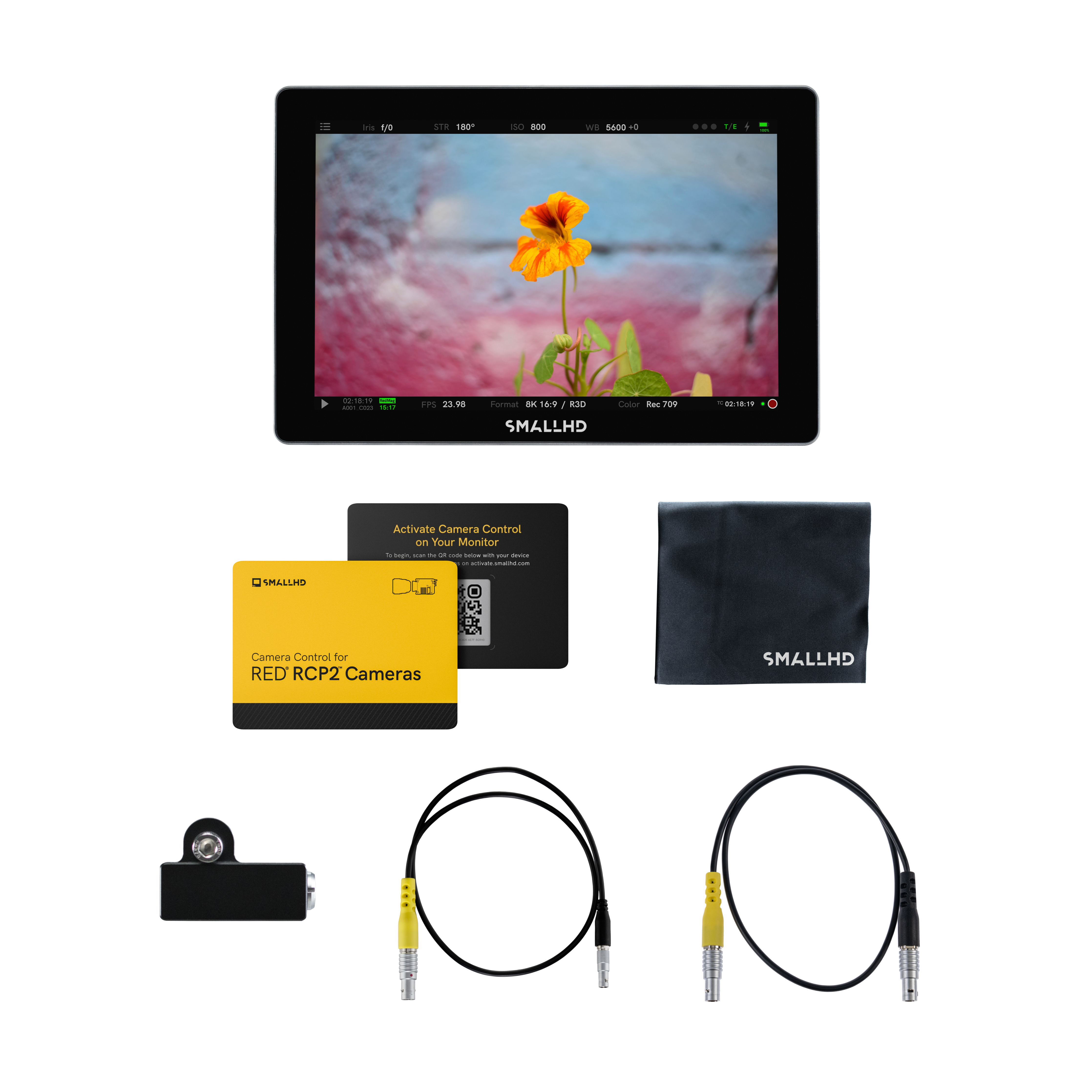 SmallHD Indie 7 RED RCP2 Kit monitor touchscreen 7" 1000nits