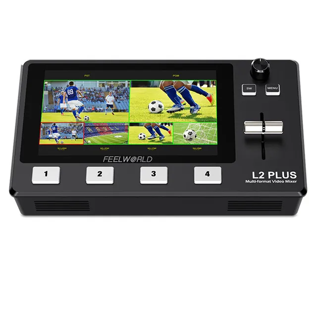 Feelworld L2 PLUS Mixer Video 5.5" Touch PTZ Chroma Key