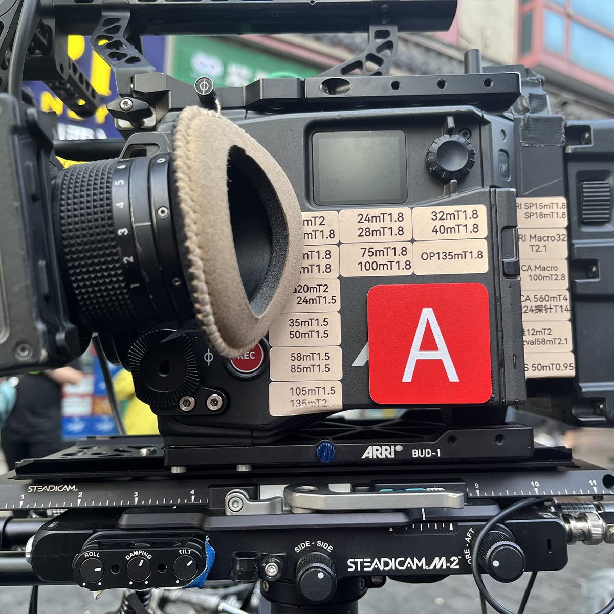 DigitalFoto piastra coda rondine ARRI Alexa 35 carico 50 kg