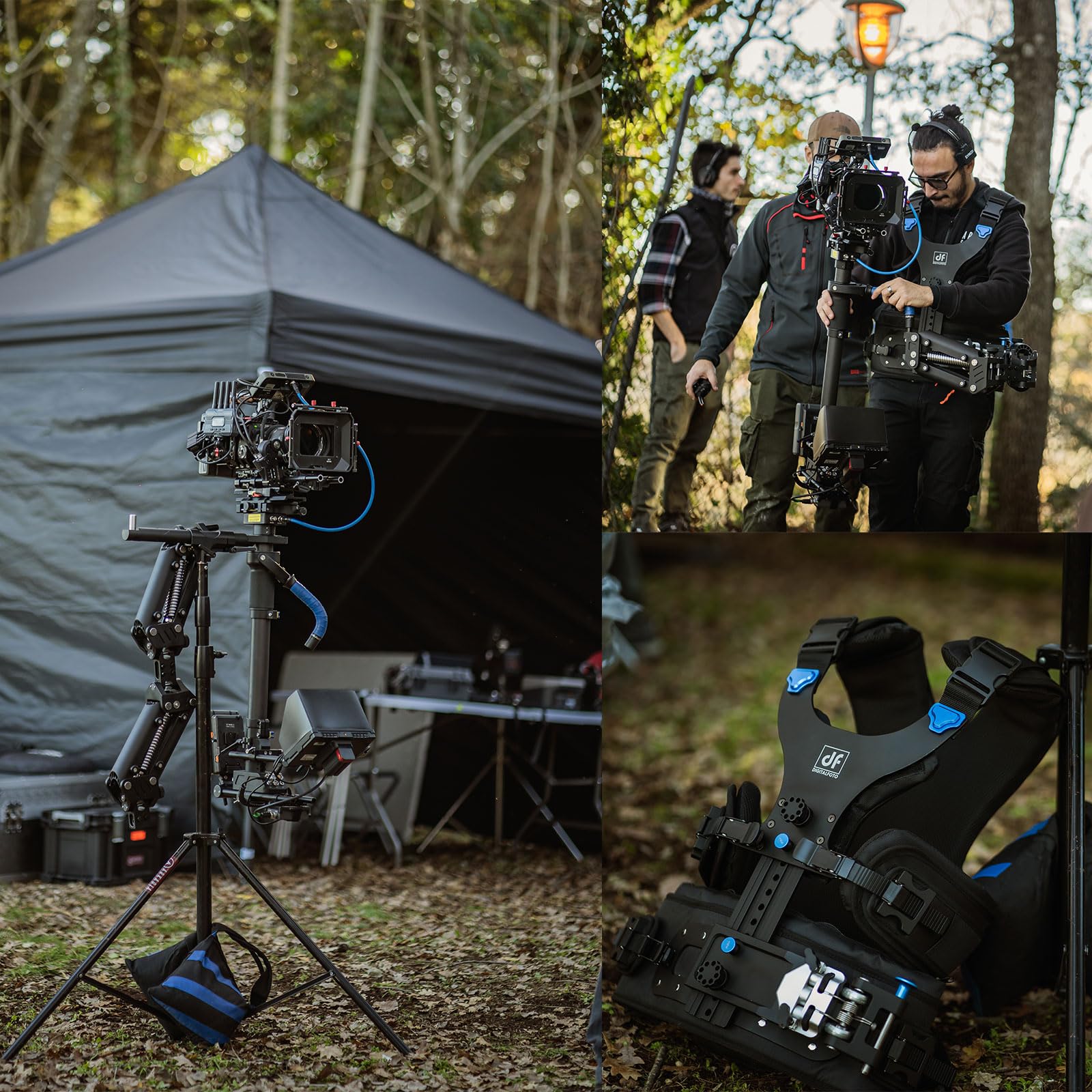 DigitalFoto Thanos PROCINE Steadycam Professionale 5-35 kg