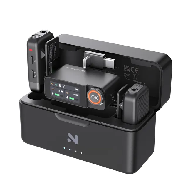 NearStream AWM28T microfono lavalier wireless 48kHz/24-bit