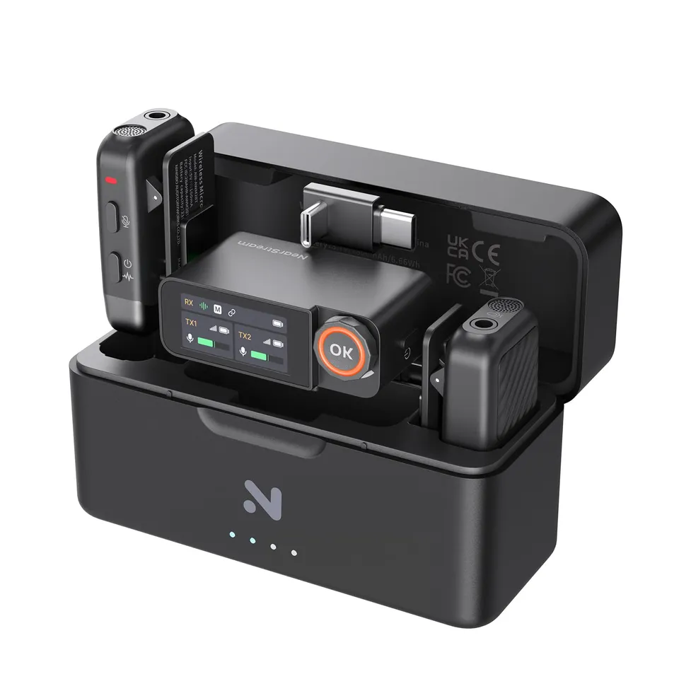 NearStream AWM28T microfono lavalier wireless 48kHz/24-bit