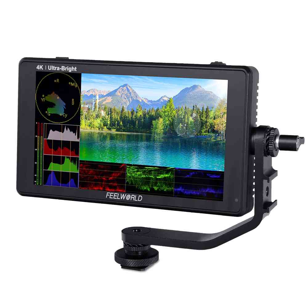 Feelworld LUT6S Monitor Camera 6" 2600nit Touch SDI HDMI 4K