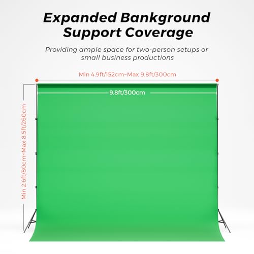 NearStream VK40 kit studio green screen softbox LED