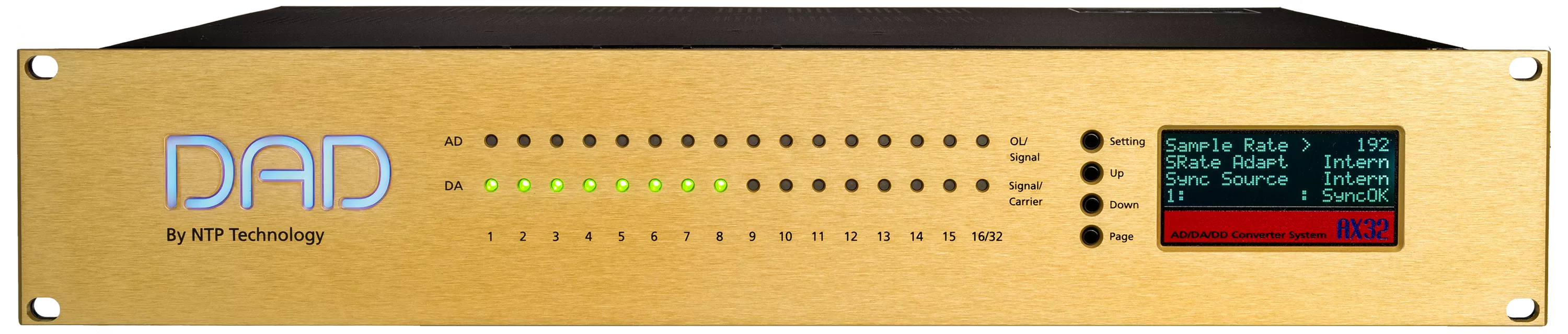 DAD AX32 Convertitore audio MADI Dante 32 ingressi