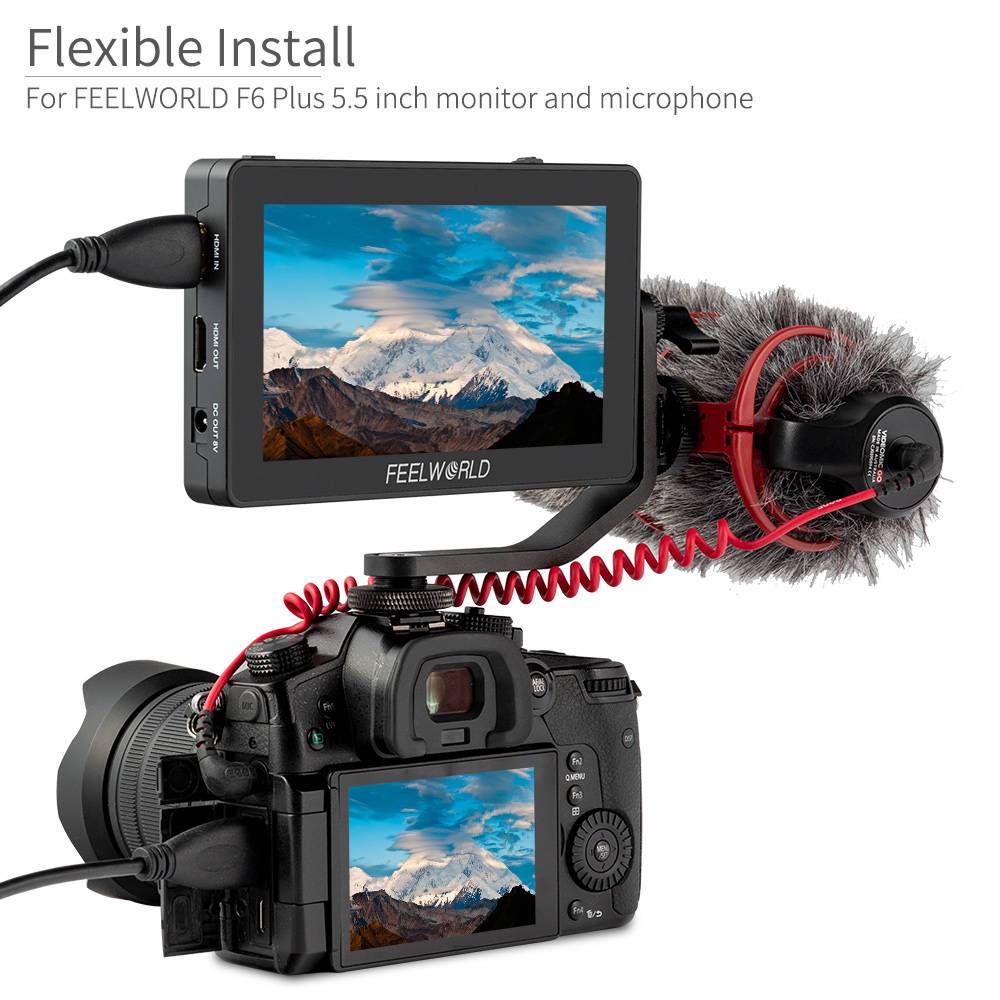 Feelworld F6 Plus Tilt Arm braccio per monitor 5.5"