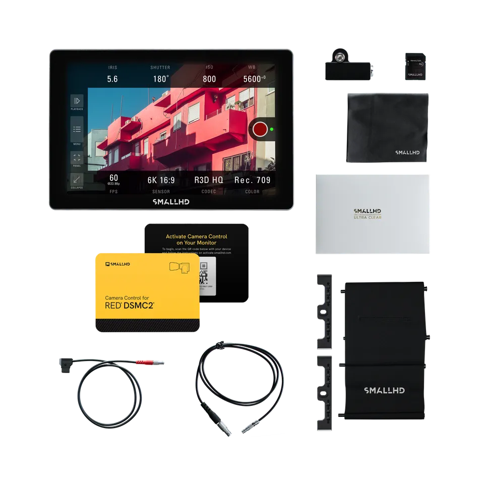 SmallHD Cine 7 RED DSMC2 Kit monitor 7 pollici touchscreen 1800 nits