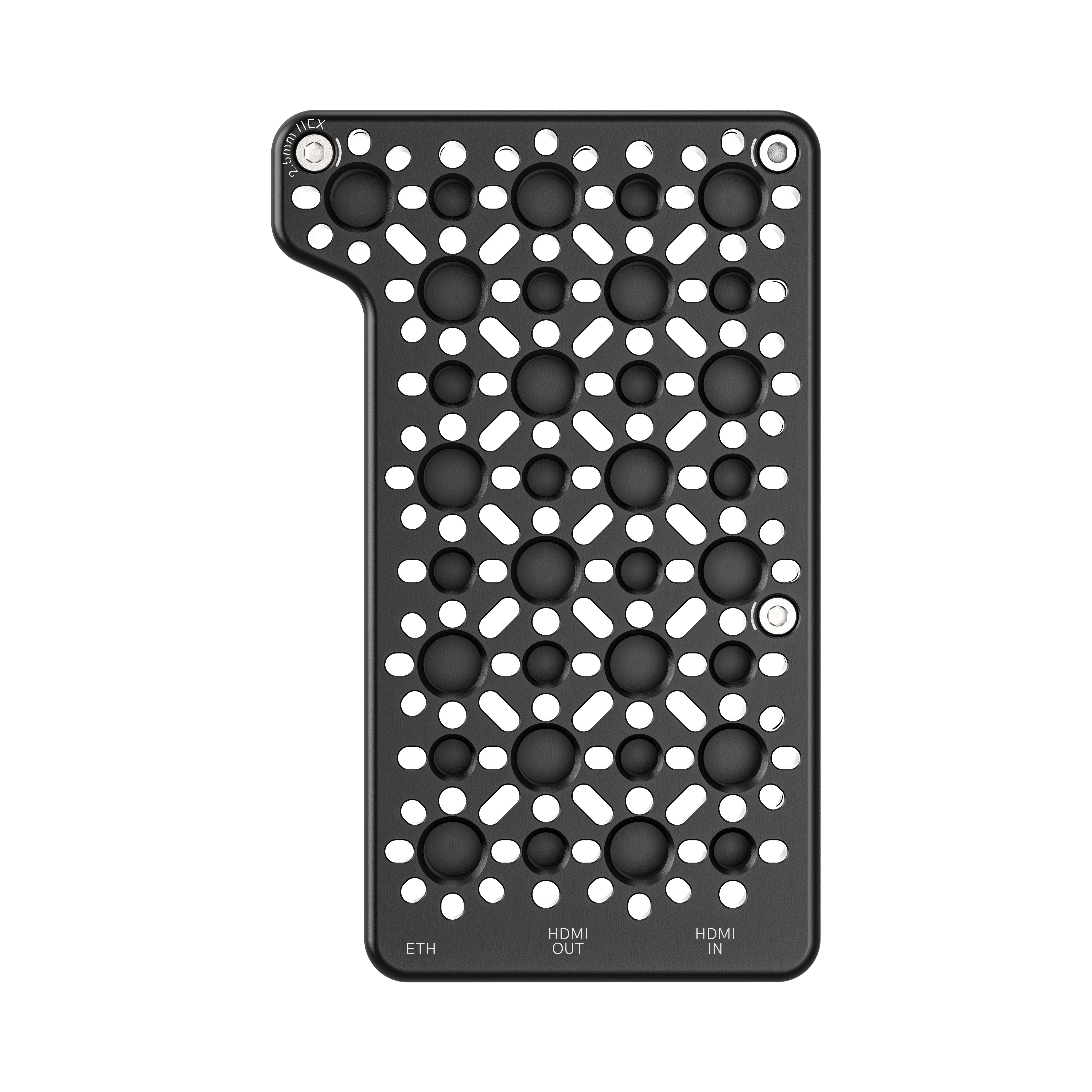 SmallHD Mounting Accessories Rear Plate Ultra 10 piastra alluminio