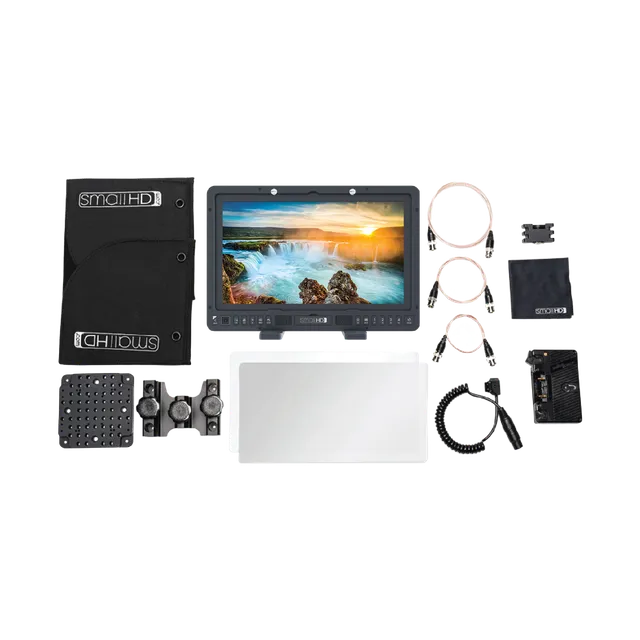 SmallHD 1703 P3X Monitor 4K 17" Kit Gold-Mount daylight