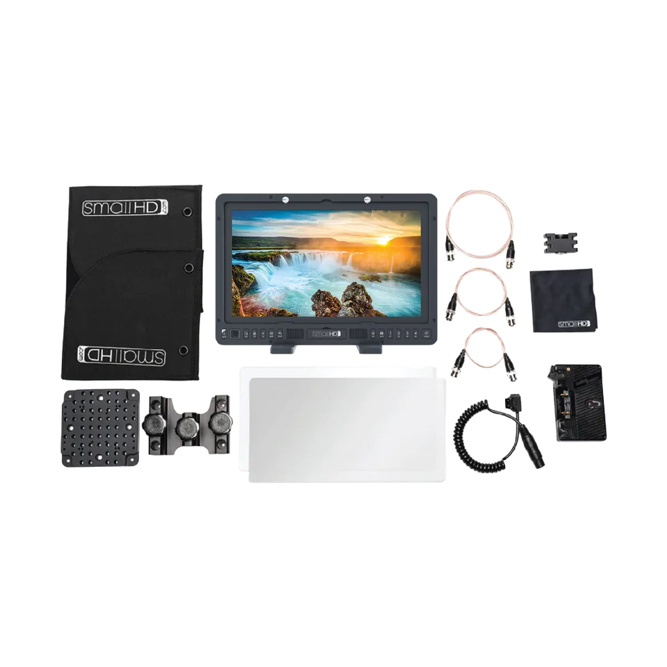 SmallHD 1703 P3X Monitor 4K 17" Kit Gold-Mount daylight