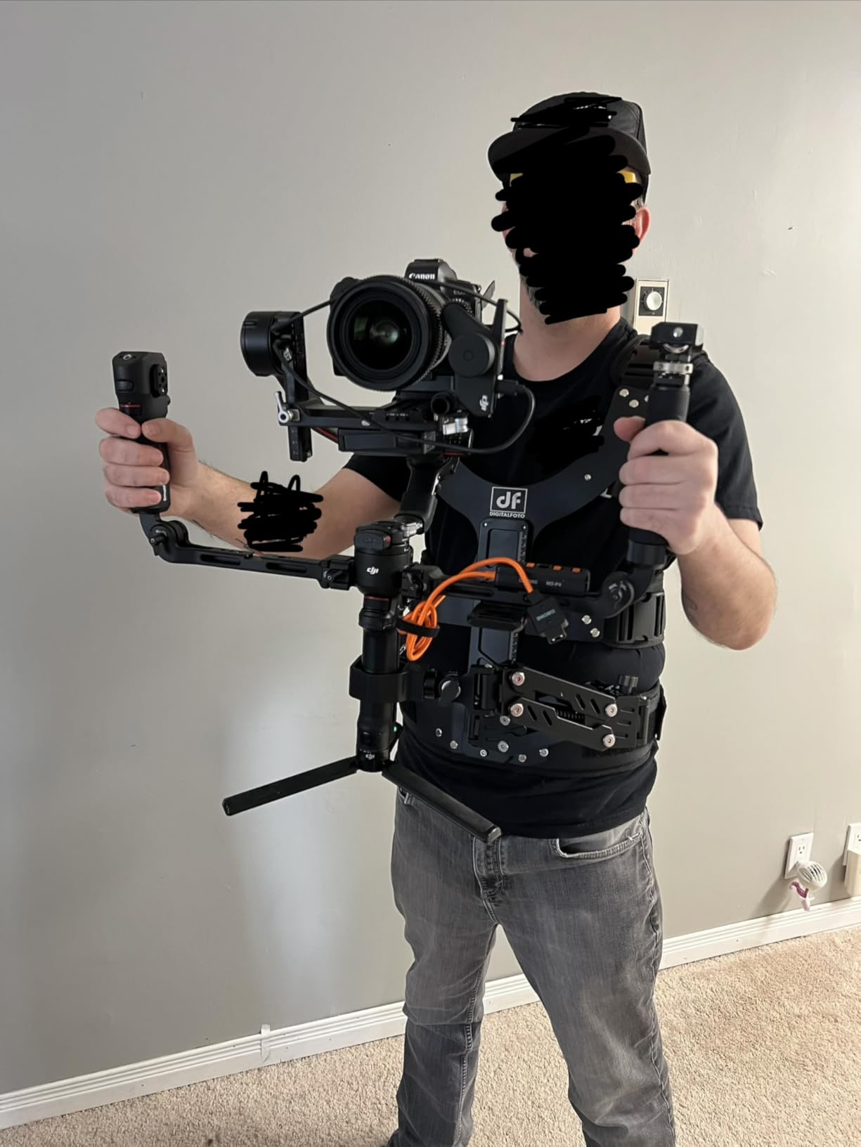 DigitalFoto Thanos-SE steadycam gilet supporto 2-8 kg