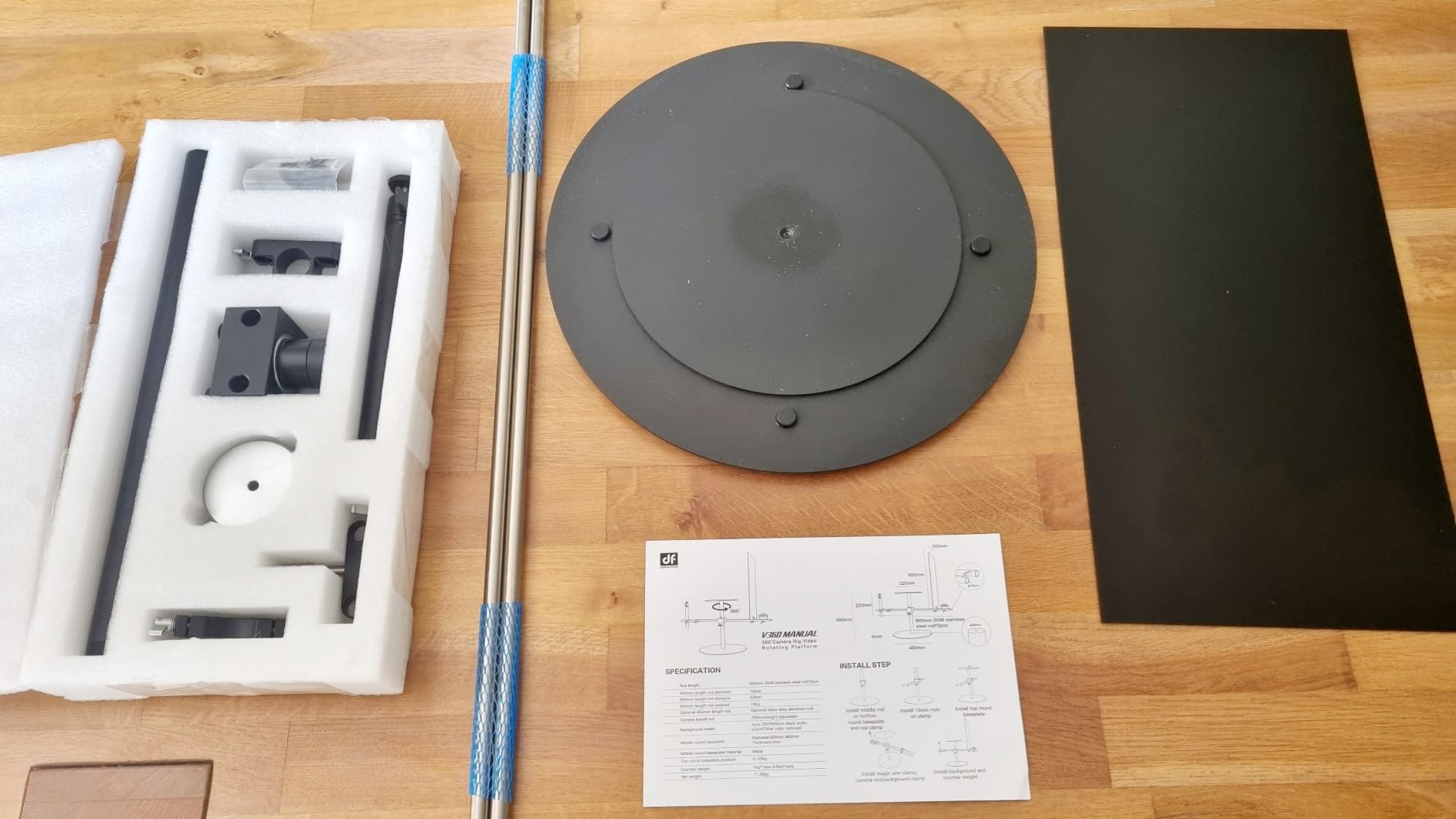 DigitalFoto V360 piattaforma girevole video bullet-time 20 kg