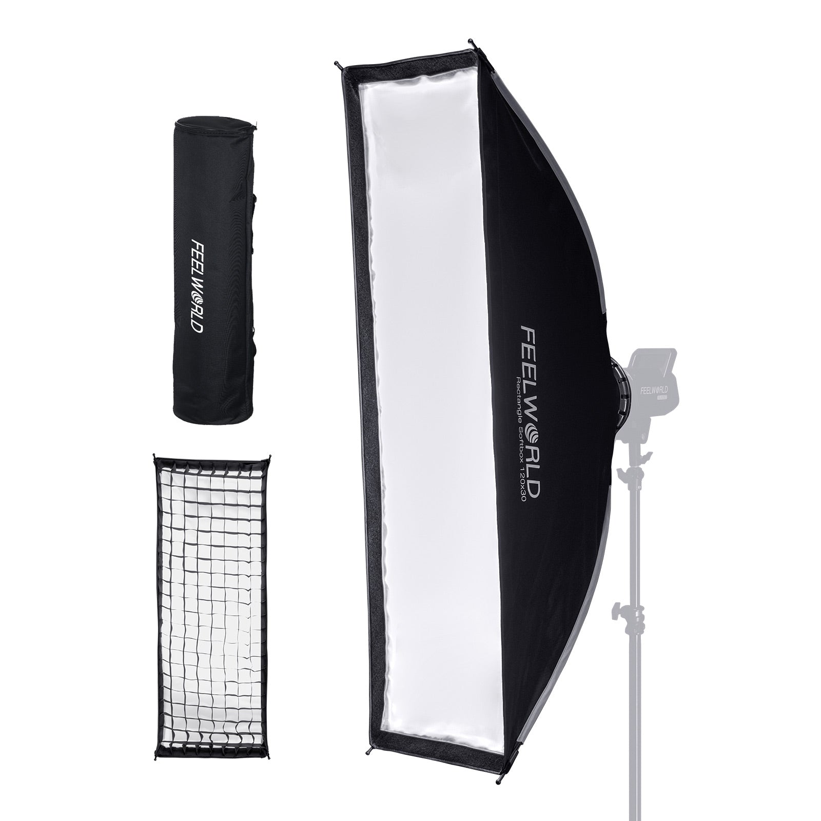 Feelworld FSR90 Softbox Rettangolare 60x90 Bowens Sgancio Rapido