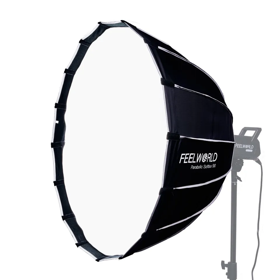 Feelworld FSP90 Softbox Parabolico 90cm Bowens Luce Video