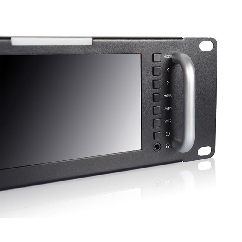 Feelworld T51 Plus monitor rack 2RU triplo 5,5" SDI HDMI