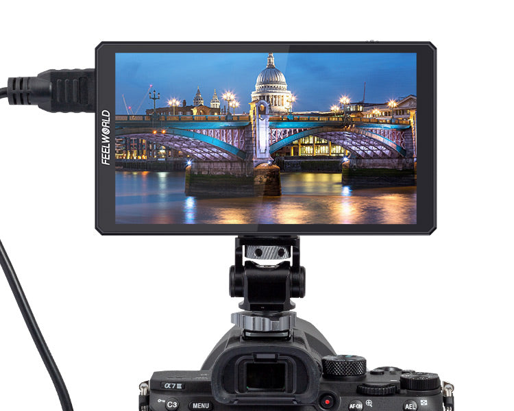 Feelworld CUT6S 6" Monitor Registrazione HDMI SDI LUT