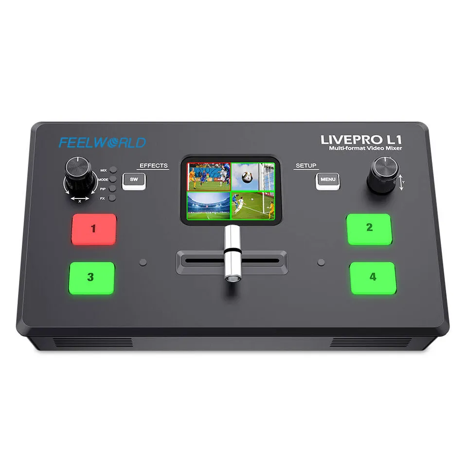 Feelworld LIVEPRO L1 V1 Mixer Video 4xHDMI USB