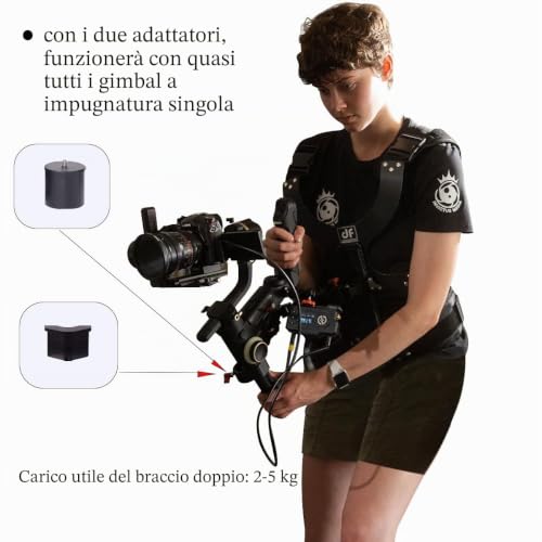 DigitalFoto Thanos steadycam gilet supporto universale 2-5 kg