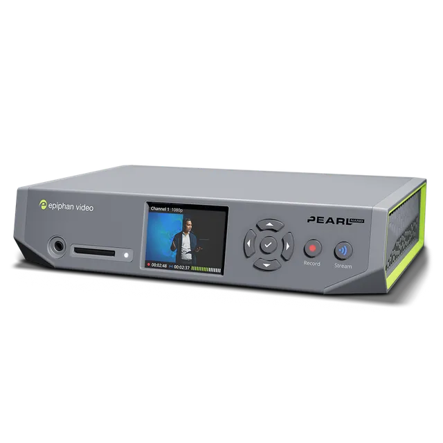 Epiphan Pearl Nano encoder streaming HDMI SDI