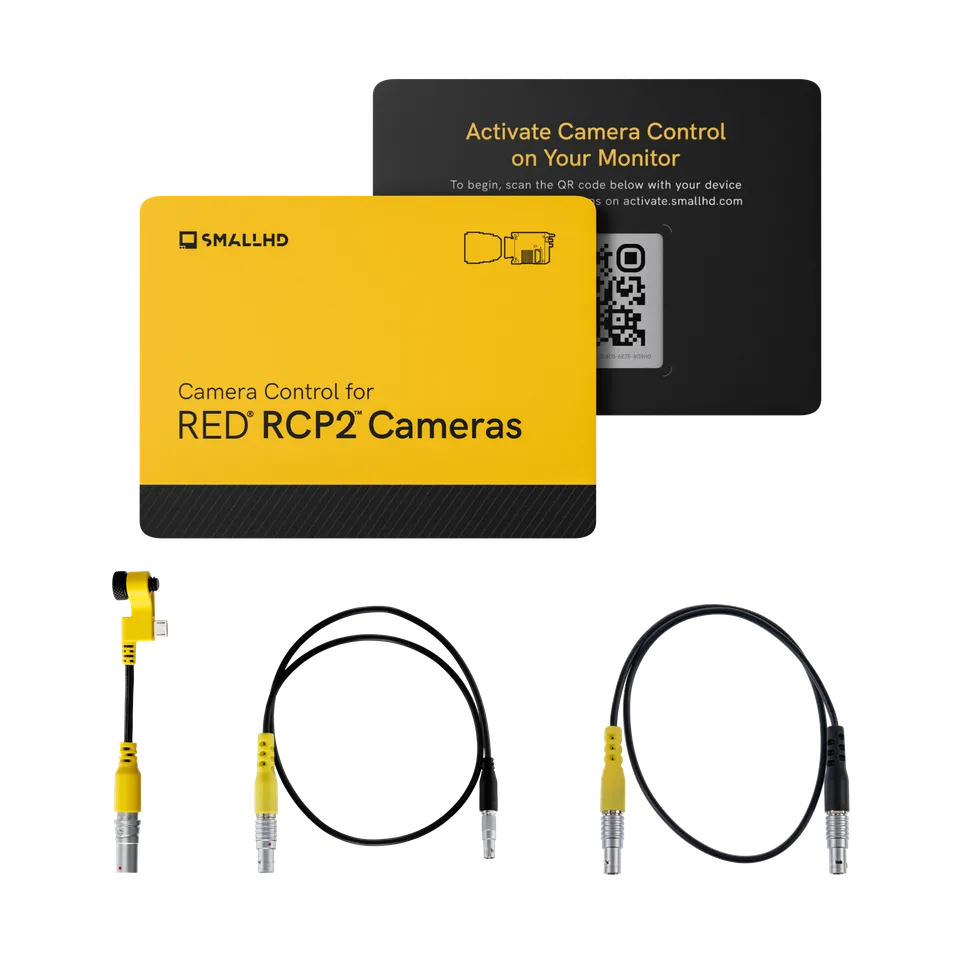 SmallHD Camera Control RED RCP2 kit Indie 5 con cavi