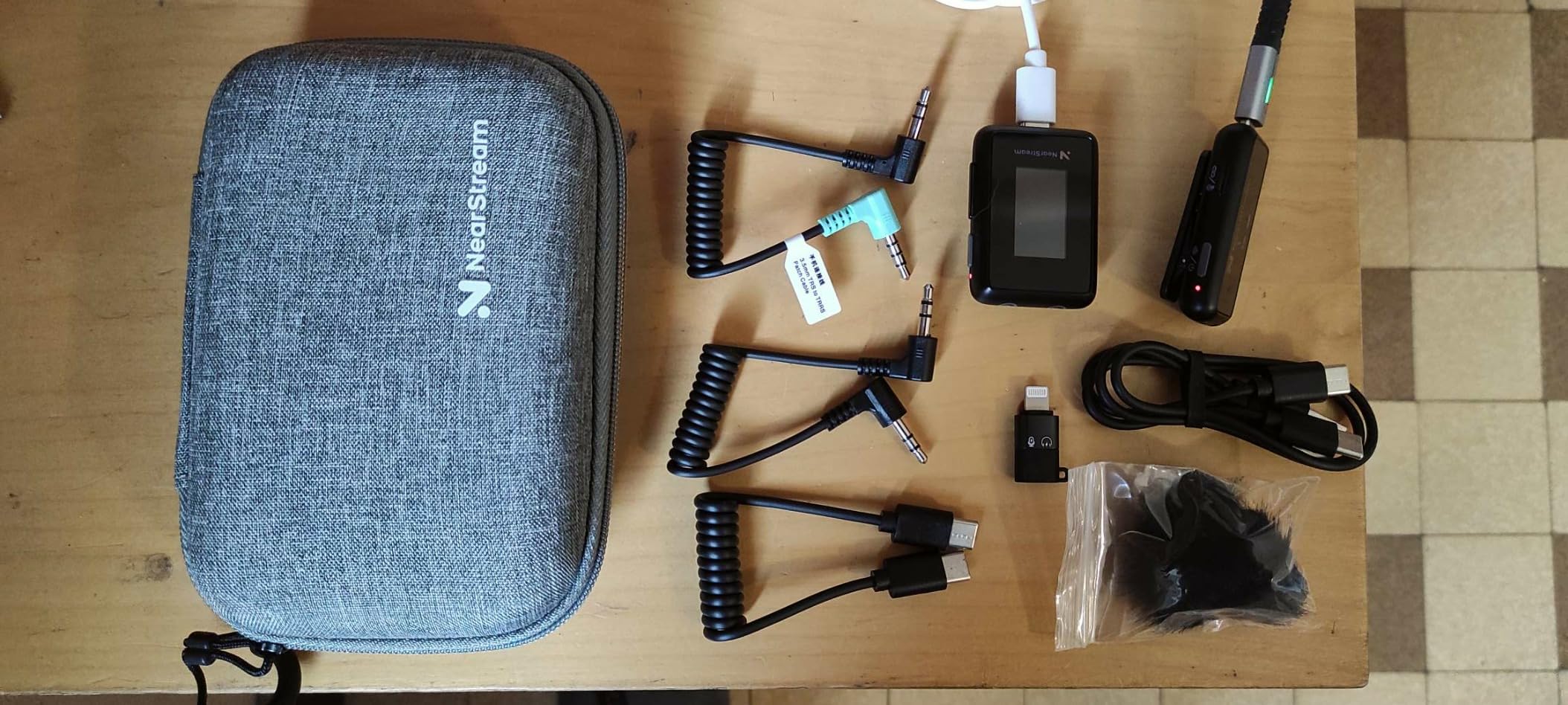 NearStream AWM20T lavalier wireless 200 m con display