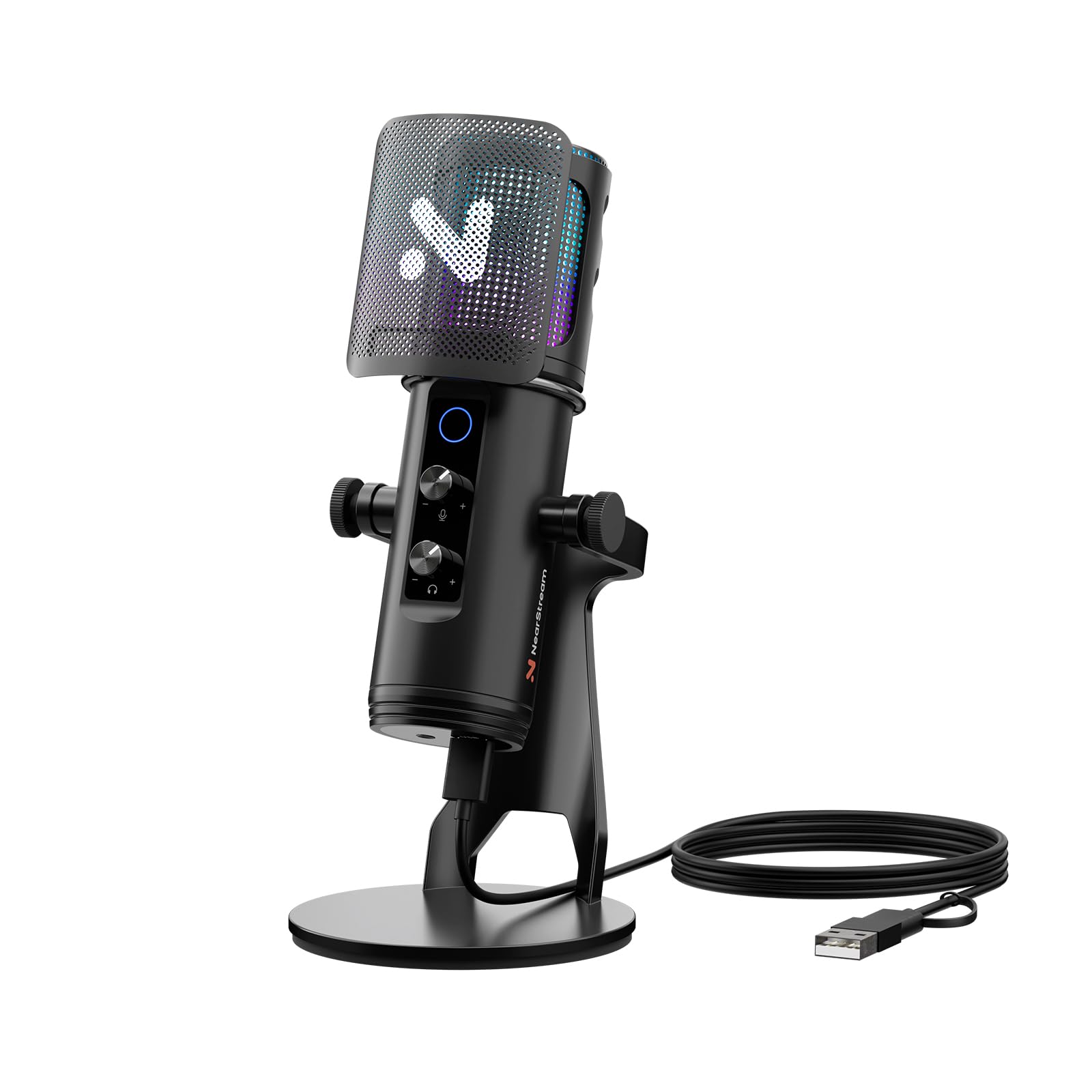 NearStream AM35U Microfono USB Condensatore RGB Streaming