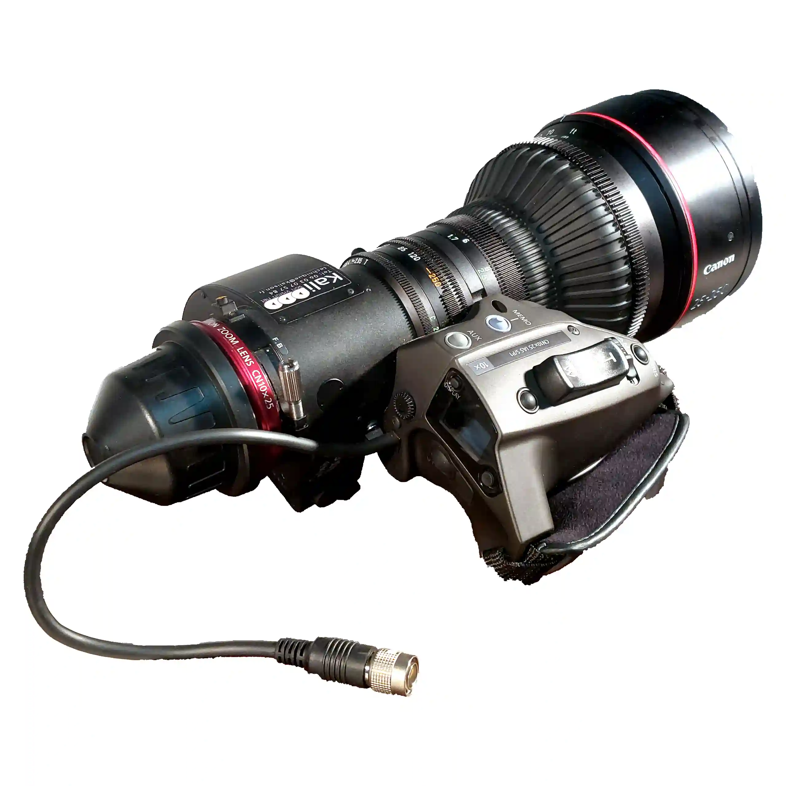 Canon CN10x25 IAS H/P1 Cine Servo obiettivo 25-250mm T2.95 4K
