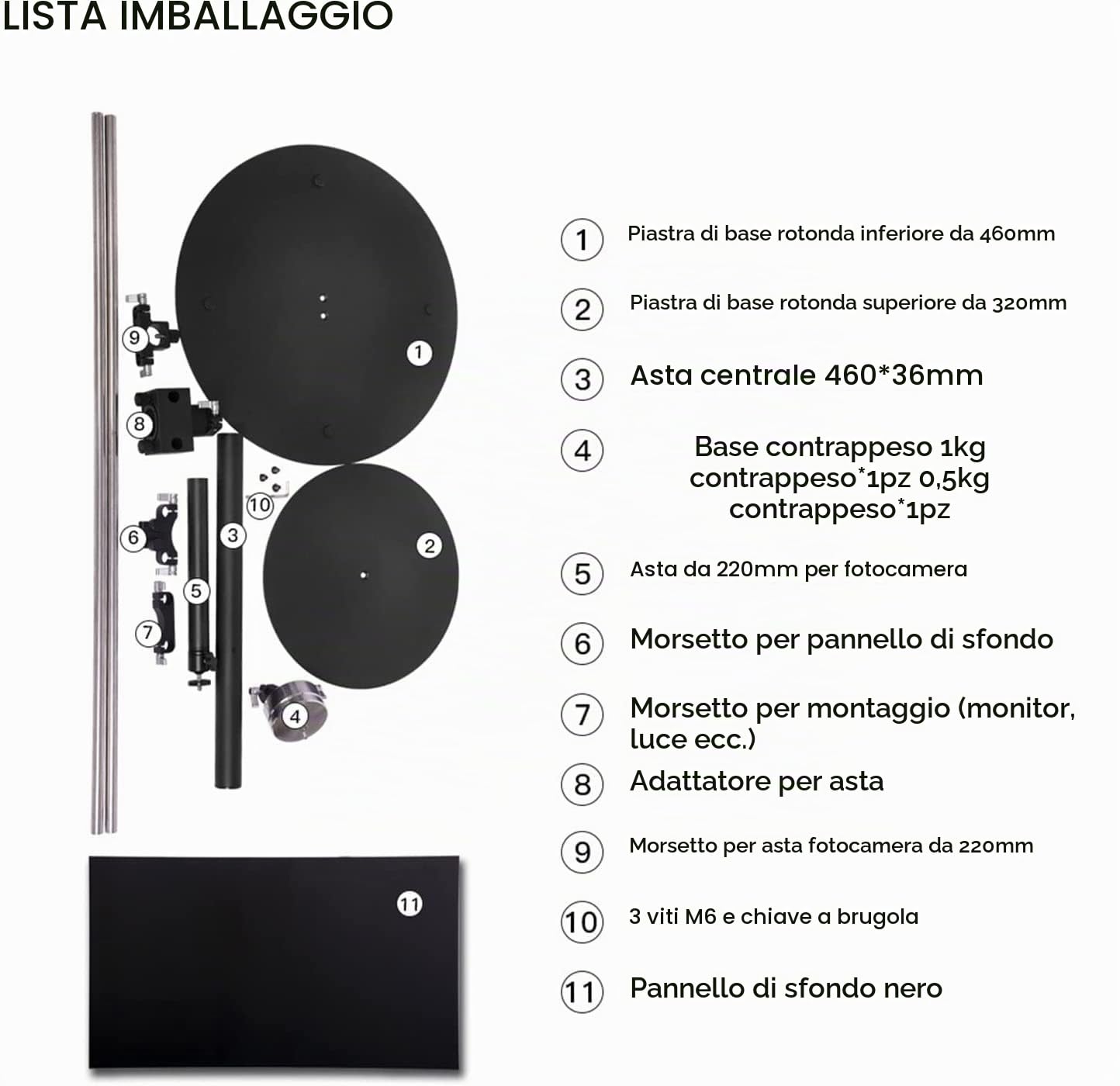 DigitalFoto V360 piattaforma girevole video bullet-time 20 kg