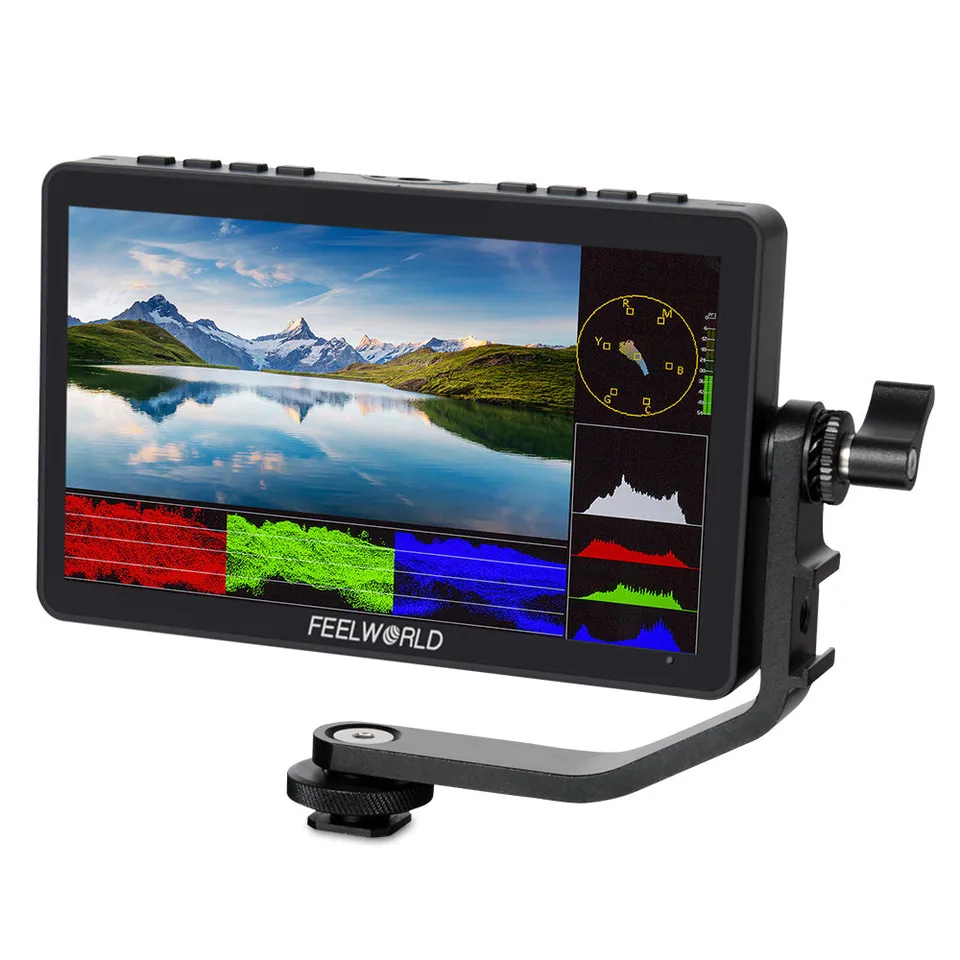 Feelworld F5 PRO V4 Monitor Camera Touch 6 Pollici 450nit F970