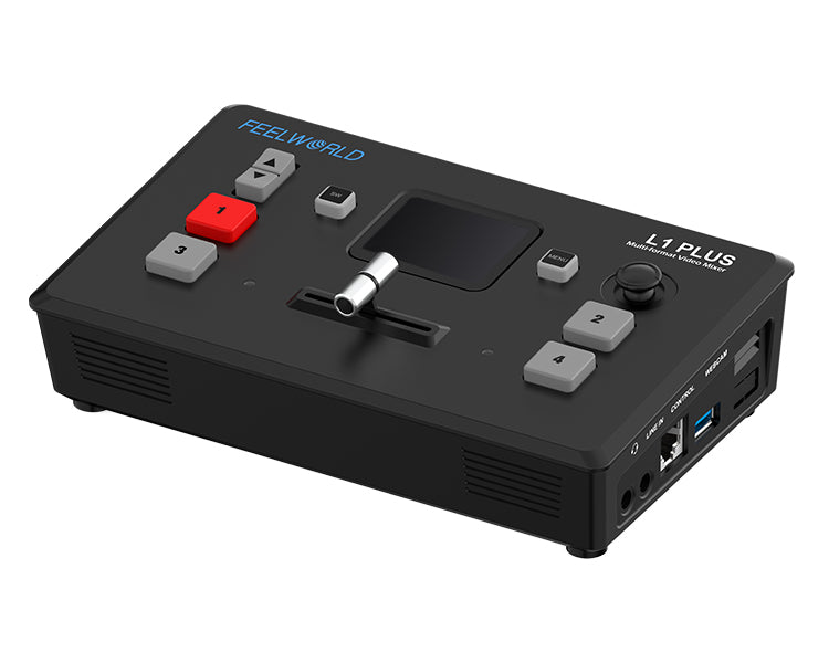 Feelworld L1 Plus Mixer Video Streaming 4K 4xHDMI PTZ Touch