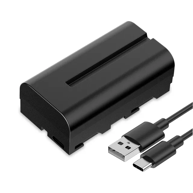 Feelworld NP-F550 Batteria 2200mAh USB-C 1 Pack per Monitor
