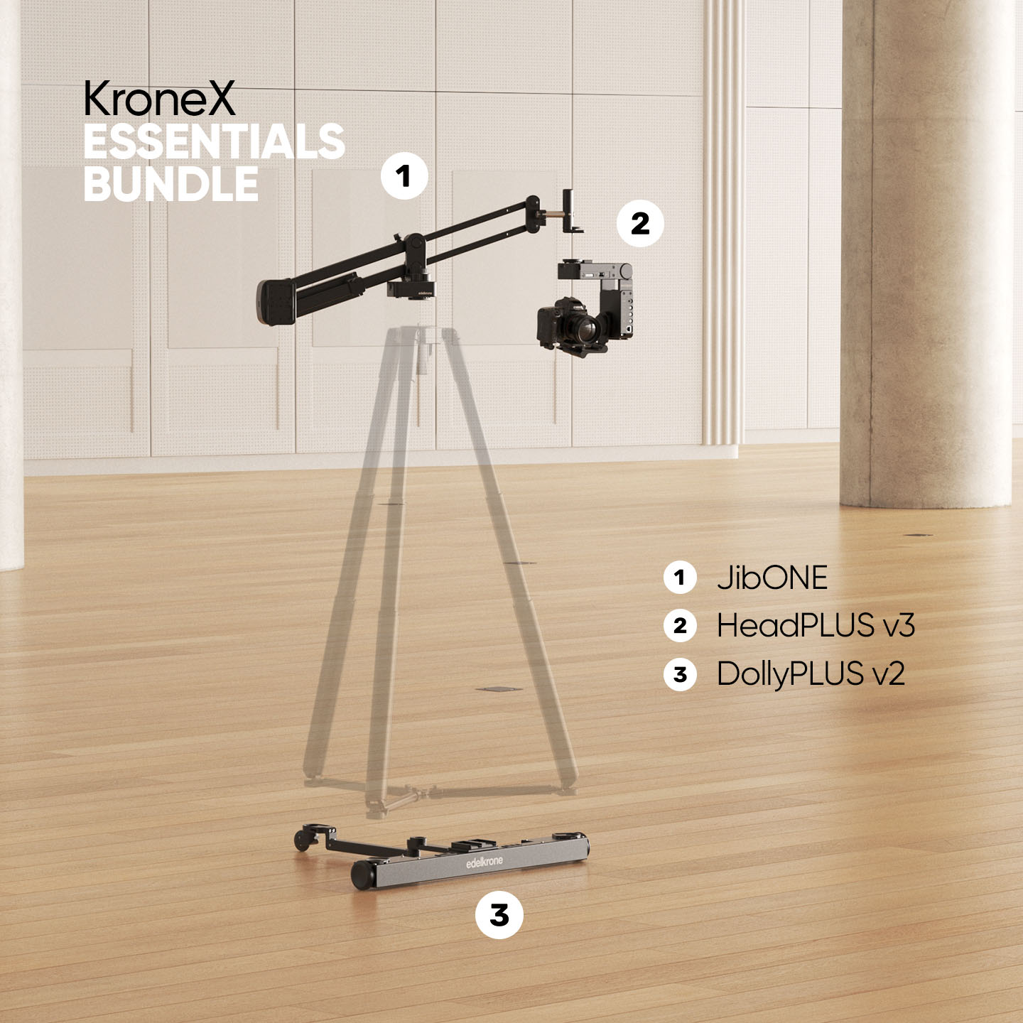 Edelkrone Bundles Krone X jib JibONE v3 Essentials