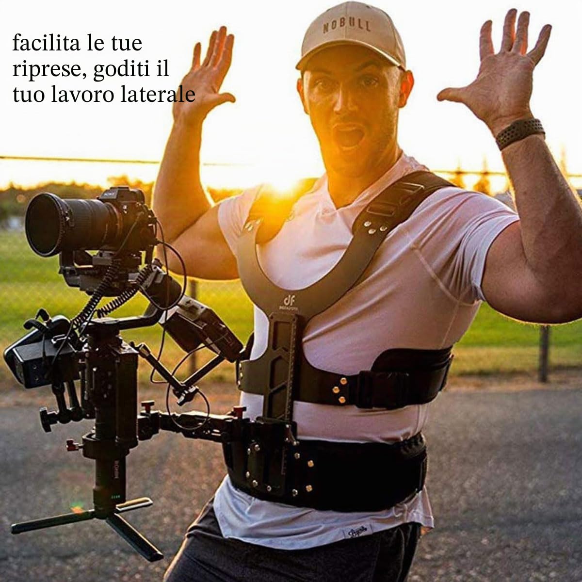 DigitalFoto Thanos steadycam gilet supporto universale 2-5 kg