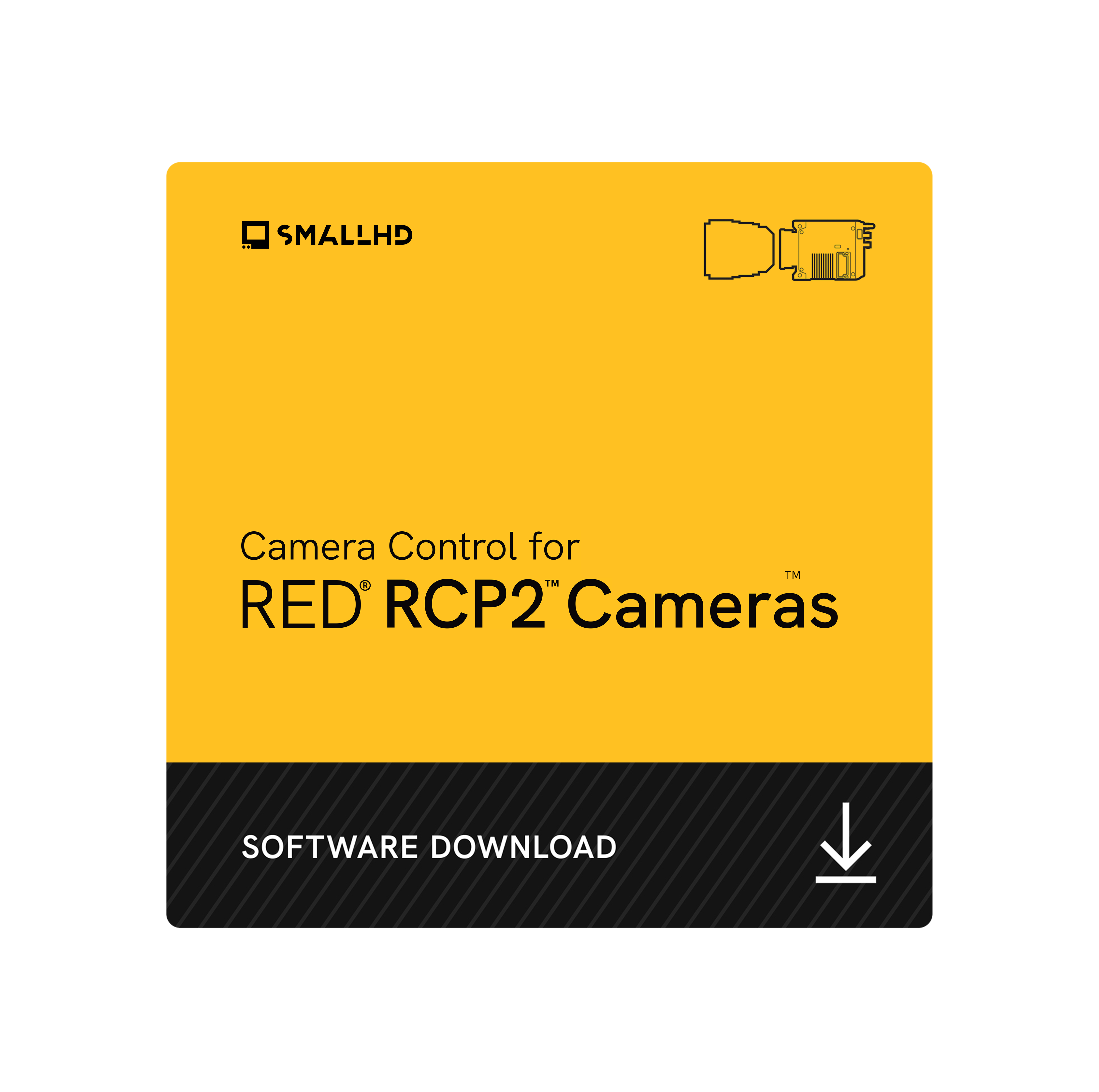 SmallHD Camera Control RED RCP2 licenza KOMODO V-RAPTOR