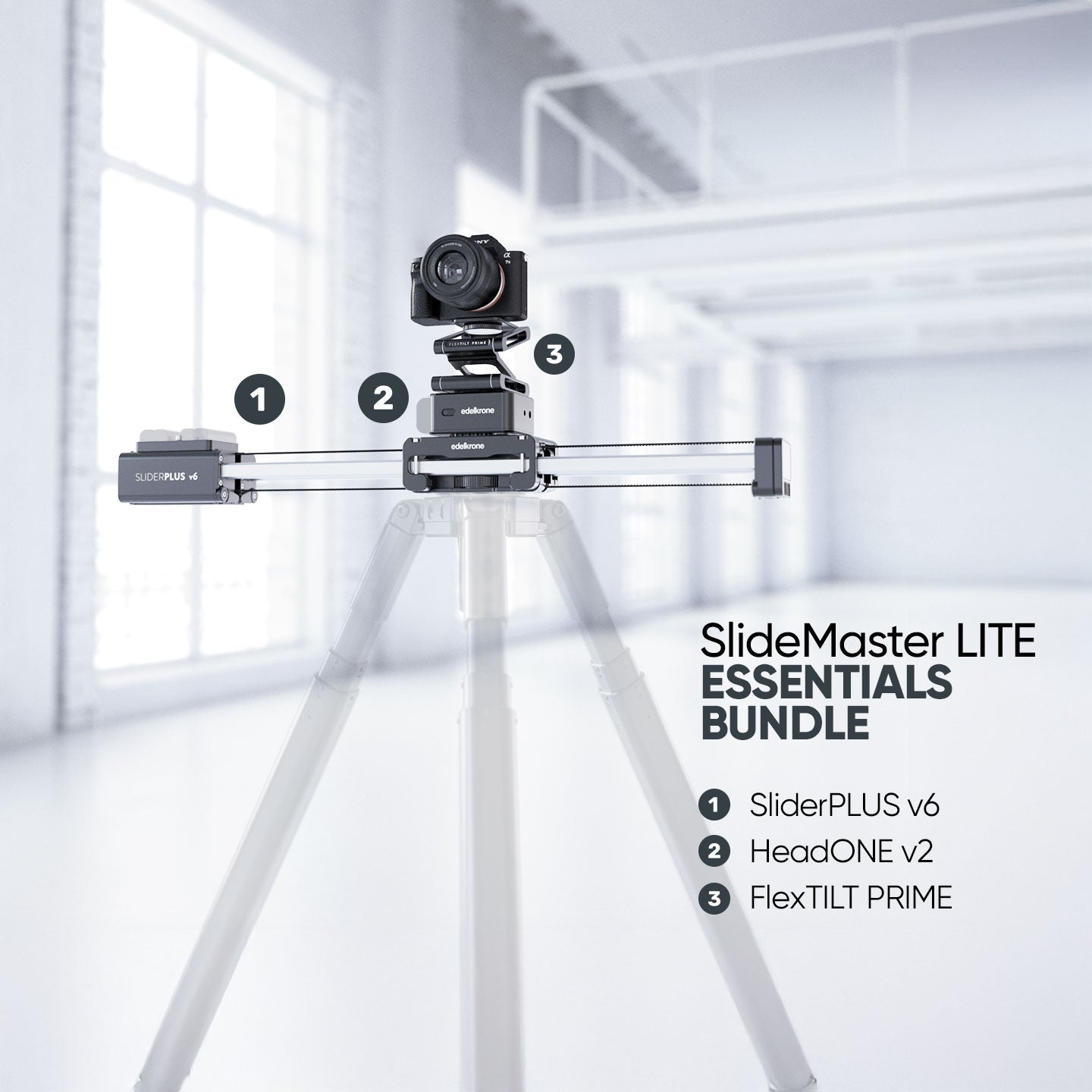 Edelkrone Bundles SlideMaster LITE Bundle slider Essentials